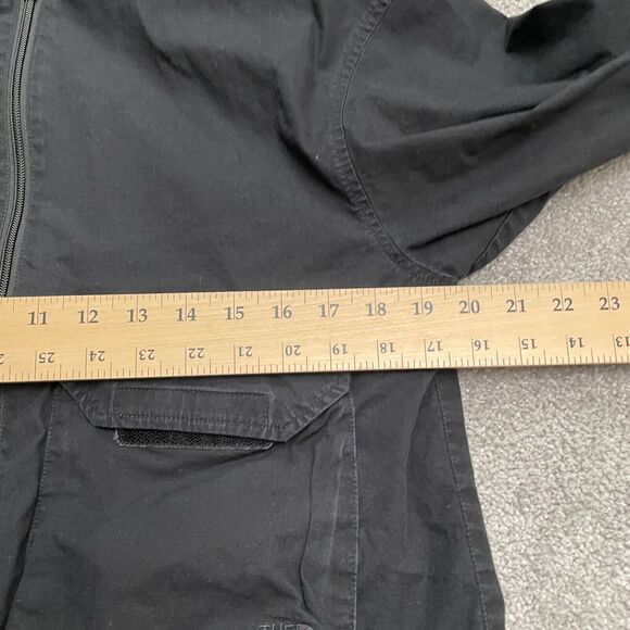 The North Face Black Utility Jacket with Hood and Adjustable Hem - Picture 9 of 13